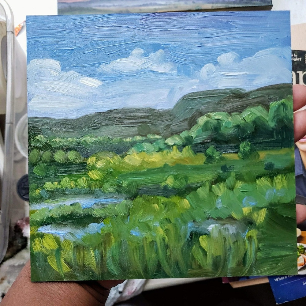 Original Landscape Nature Oil Painting